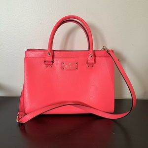 Kate Spade Hot Pink Satchel Purse